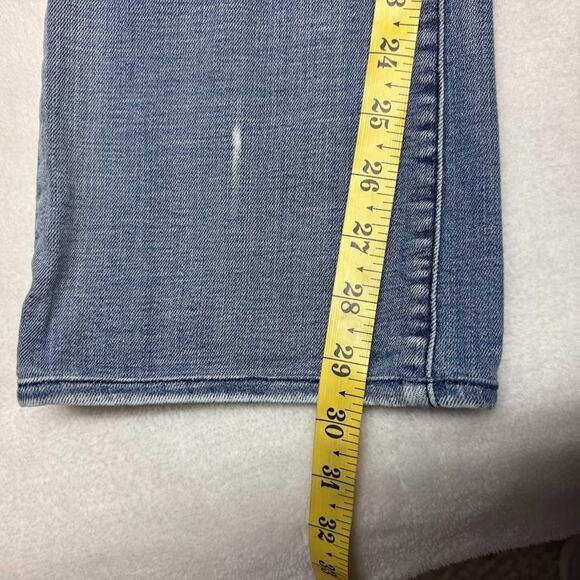 7 For All Mankind VTG Y2K Lexie Jeans Low Rise Bootcut Distressed Size 26P - Picture 12 of 13